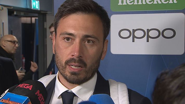 Fútbol - Davide Ancelotti: "Hemos resistido como siempre hacemos en Europa"