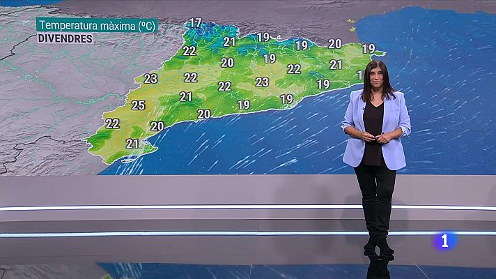 El temps - Avui: una mica de tot. Per Sant Jordi: canvis