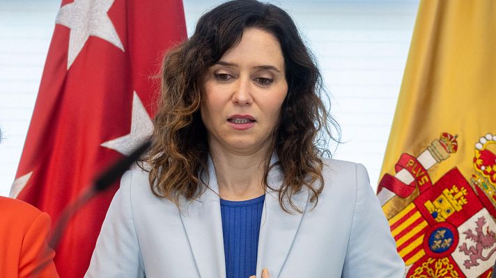 Telediario 1 - Polémica por las últimas informaciones sobre la pareja de Ayuso