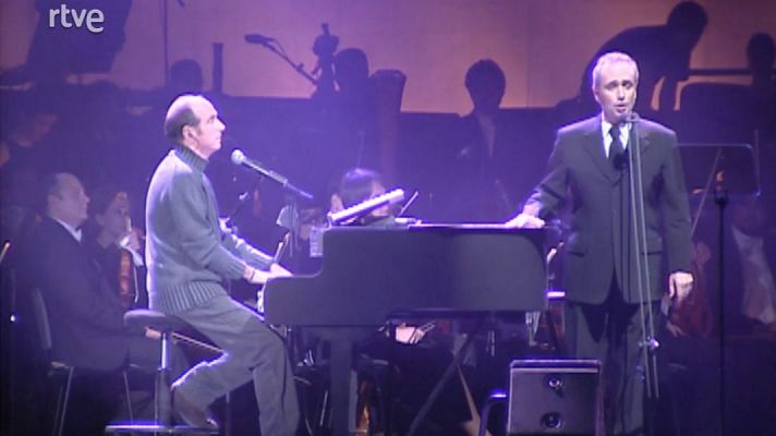 Concert a duo de Lluís Llach i Josep Carreras