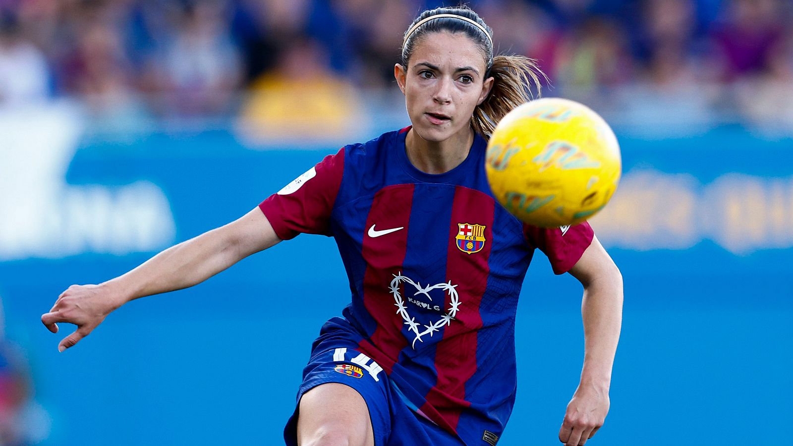 Aitana Bonmatí habla de la falta de competitividad de la Liga F en una entrevista con la BBC