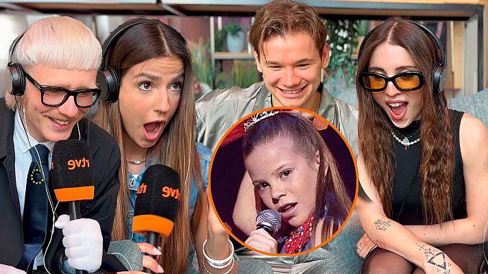 Eurovisión - Los concursantes de Eurovisión 2024 reaccionan a "Antes Muerta Que Sencilla"