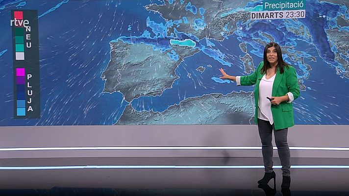 El temps - Cap de setmana de bonança. Sant Jordi de jaqueta i paraigua