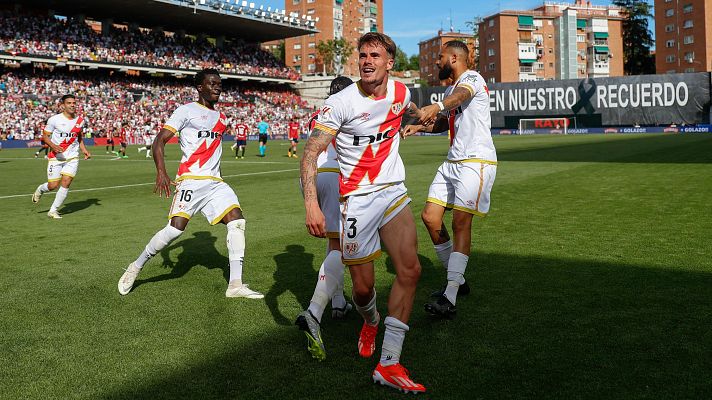 Resúmenes de LaLiga - Rayo - Osasuna: resumen del partido, 32ª jornada | Primera