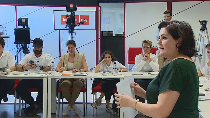 Telediario 2 - RTVE forma a deportistas como comentaristas