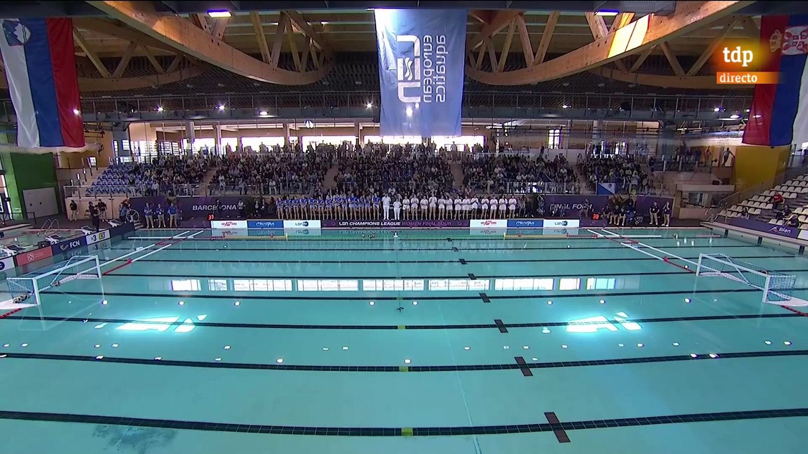 Waterpolo - Liga Europea Femenina. Final Four 1ª Semifinal: CN Sant Andreu - Astralpool CN Sabadell