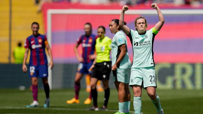 Fútbol - Champions femenina: Resumen del FC Barcelona 0-1 Chelsea