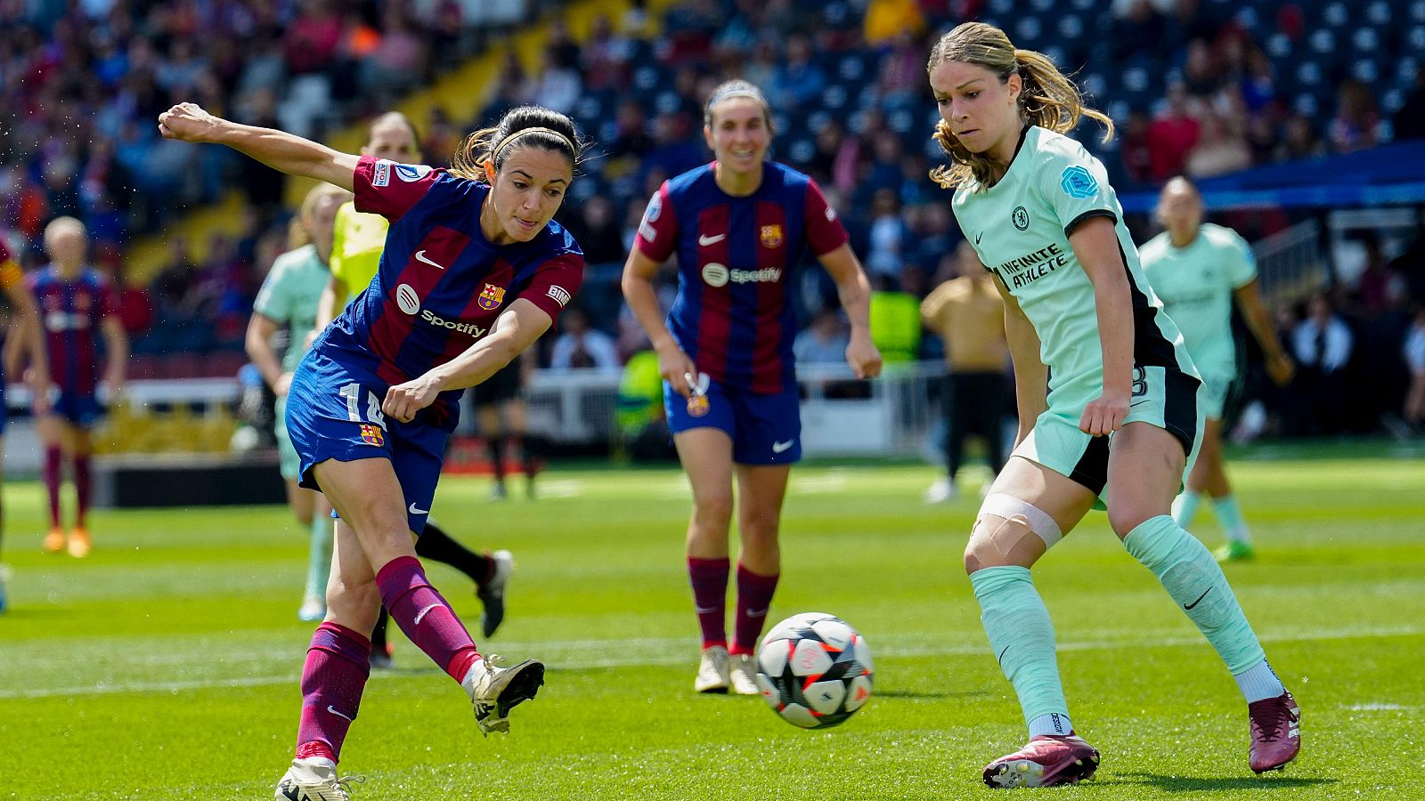 Fútbol - UEFA Women Champions League. Semifinal de Ida: FC Barcelona - Chelsea