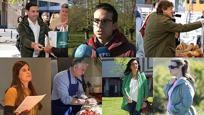 Telediario Fin de Semana - Los candidatos vascos se toman un respiro en la jornada de reflexión