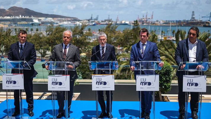 Telediario Fin de Semana - Los países europeos del sur piden más esfuerzos para controlar los flujos migratorios