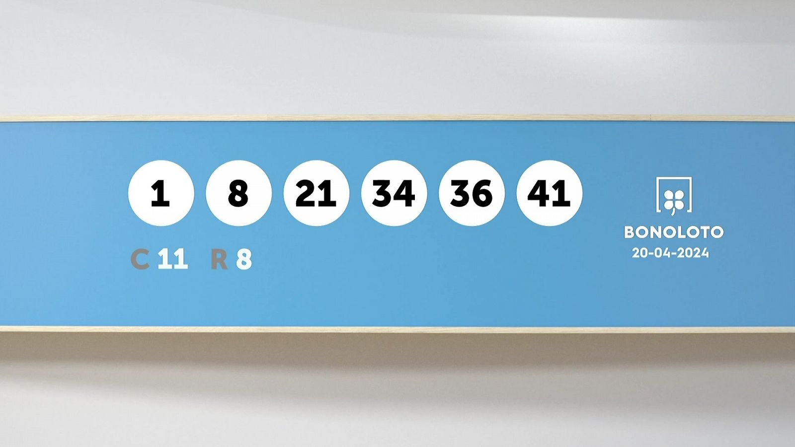 Sorteo de la Lotería Bonoloto del 20/04/2024 - Ver ahora