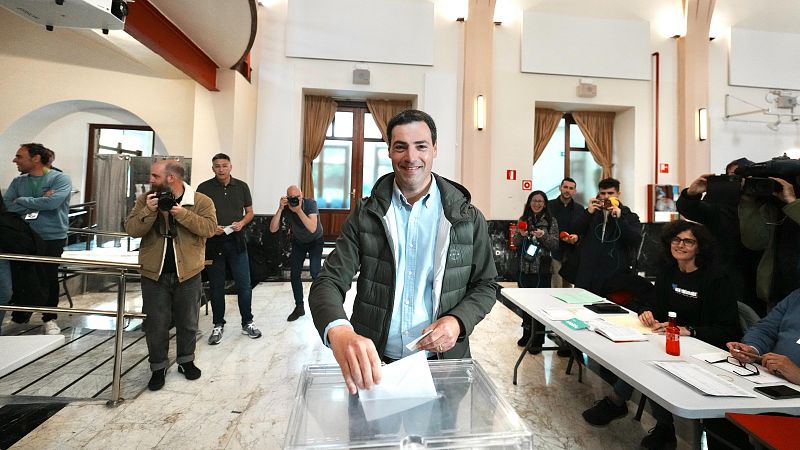 Pradales (PNV) vota en Portugalete y llama a la participacin de "toda la sociedad" vasca