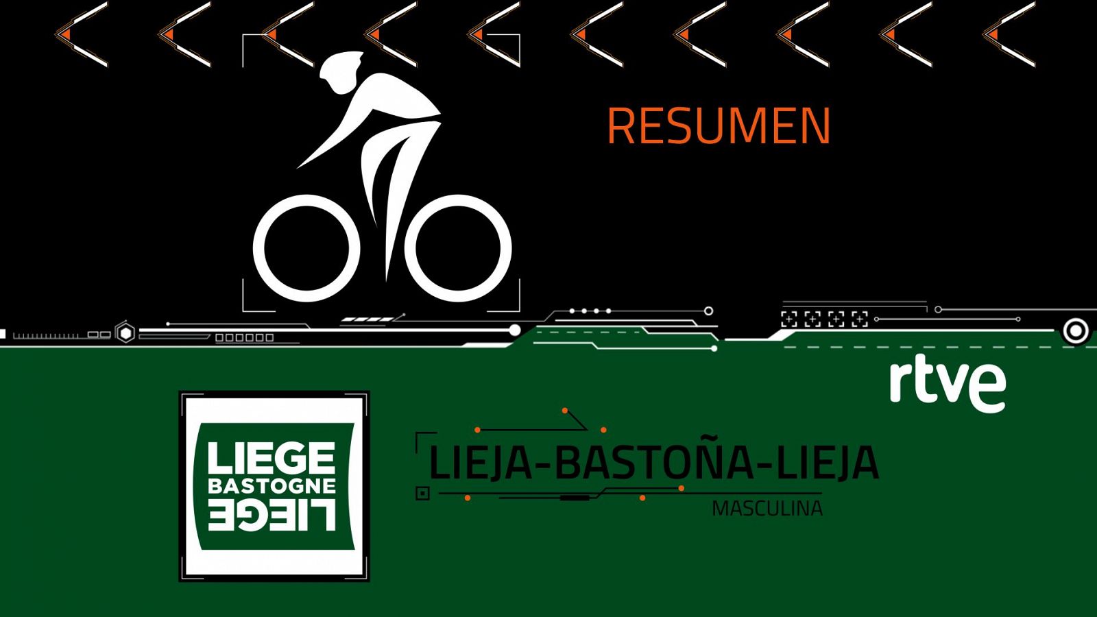 Ciclismo Resumen en vídeo de la Lieja - Bastoña - Lieja 2024