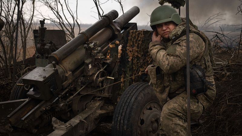 Los soldados ucranianos llevaban meses esperando que Estados Unidos desbloqueara el envío de armas