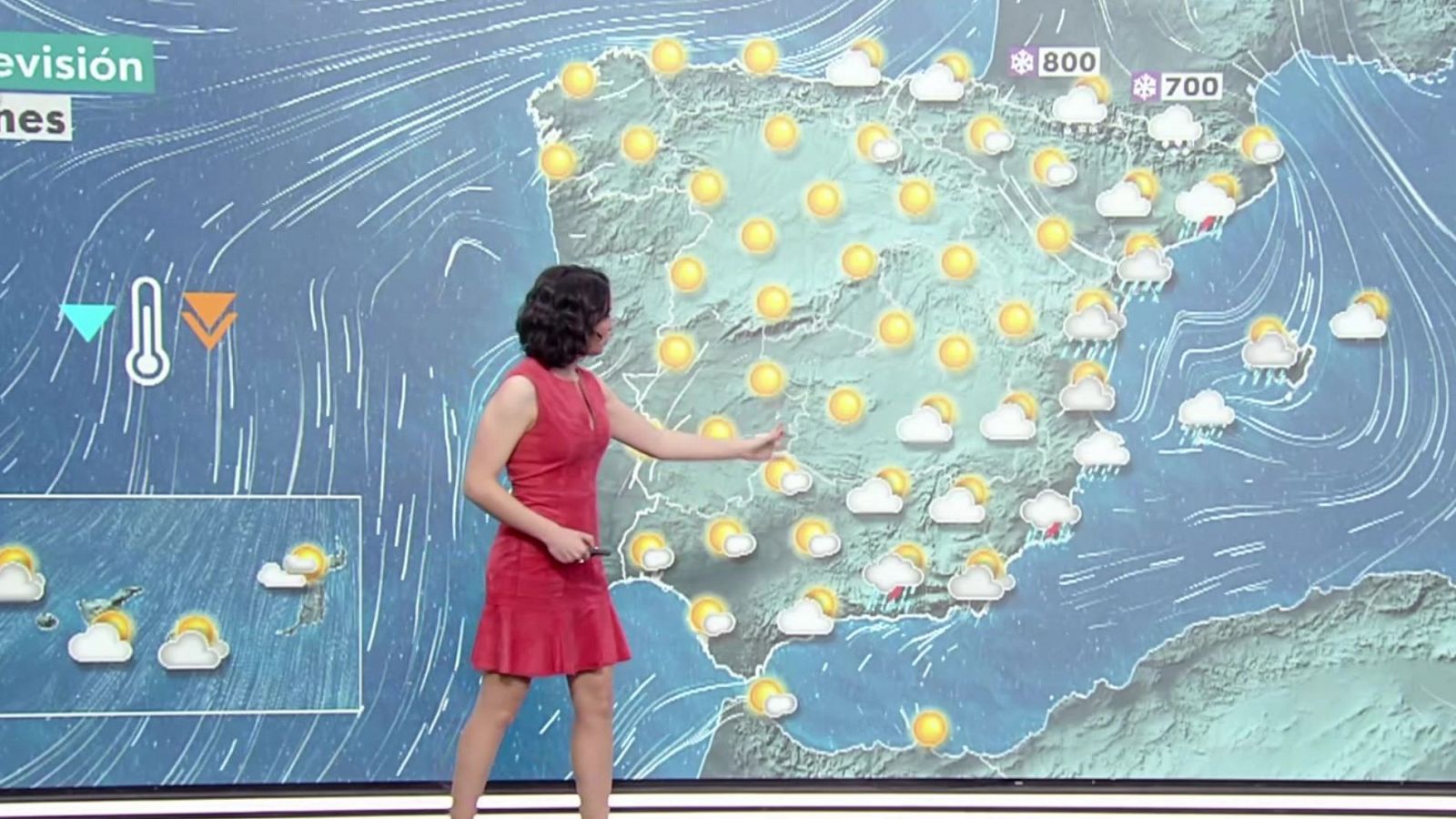 Intervalos de viento fuerte en el litoral noroeste de Galicia, Cantábrico occidental y Ampurdán - ver ahora