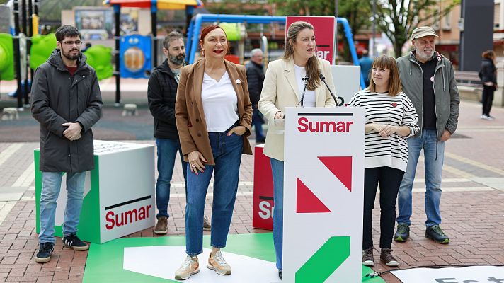 Alba García, candidata de Sumar: "Vamos a seguir construyendo para ser cada vez más fuertes"