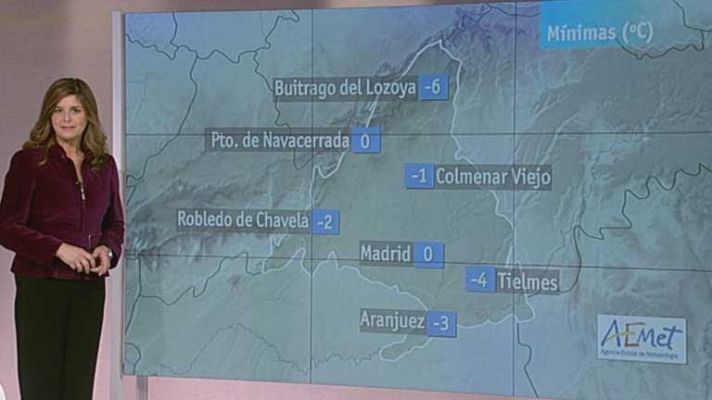 Informativo de Madrid - El tiempo en la Comunidad de Madrid - 10/12/12