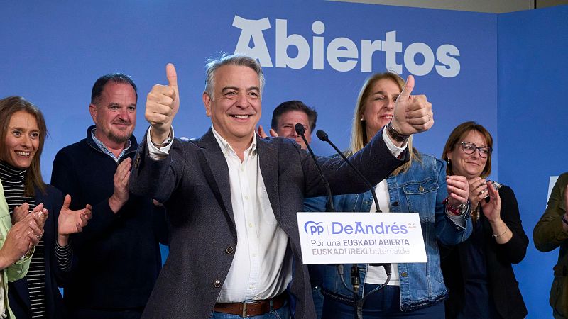El PP vasco pone en valor su resultado en Euskadi con un diputado ms - La hora de La 1 | Ver