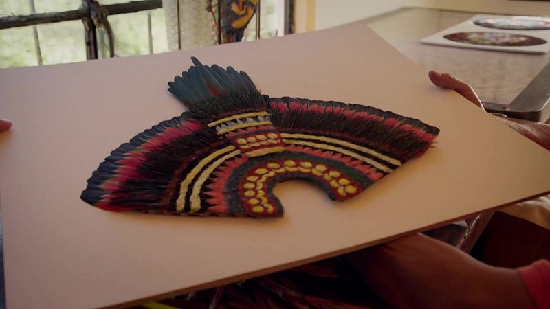 La controversia del arte - Temporada 2. Episodio 4: El penacho de plumas de Moctezuma - ver ahora