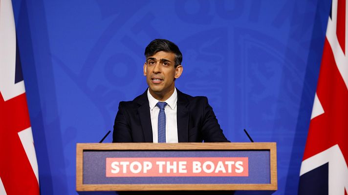 Informativo 24h - Sunak asegura que Reino Unido deportará migrantes a Ruanda en menos de tres meses