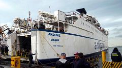Tres buques esperan para zarpar de Estambul con ayuda humanitaria a Gaza