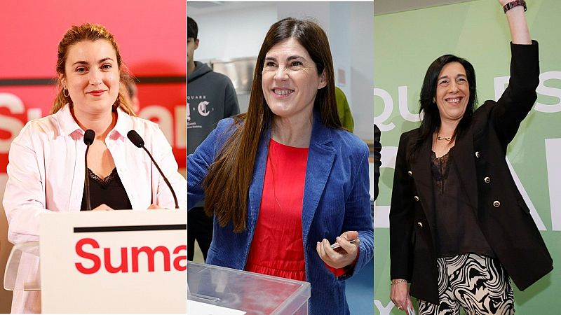 Sumar logra entrar en el Parlamento Vasco, Podemos desaparece y Vox mantiene su escao | Ver