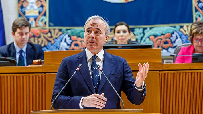 La hora de La 1 - Azcón asegura que Torres no se ha dirigido a Aragón por la ley de memoria