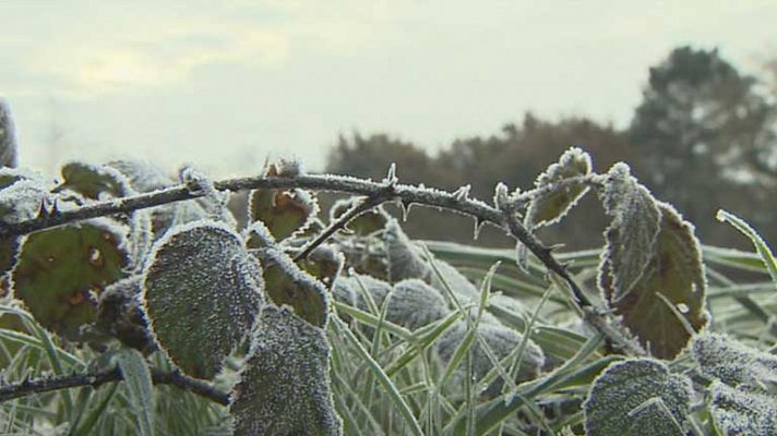 Lluvias débiles en el Cantábrico