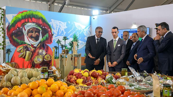 Telediario 1 - España, país invitado del Salón Internacional de la Agricultura de Marruecos