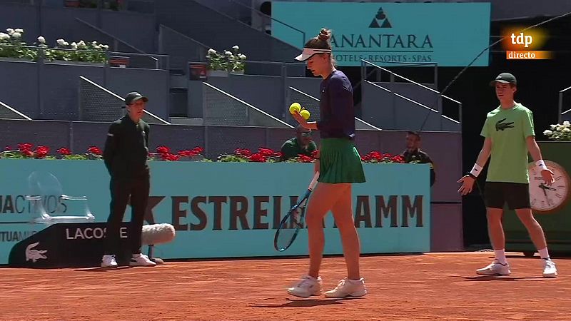 Tenis - WTA Mutua Madrid Open:  I. Begu ? L. Fruhvirtova - ver ahora