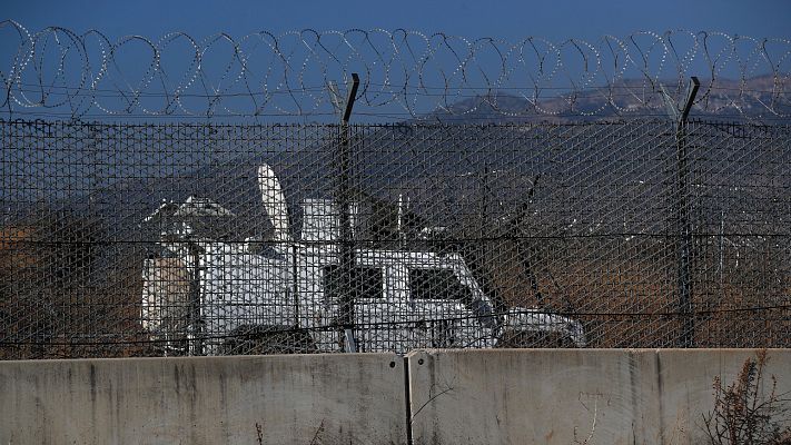 RTVE patrulla la "Línea azul", la frontera entre Líbano e Israel, con soldados de la ONU