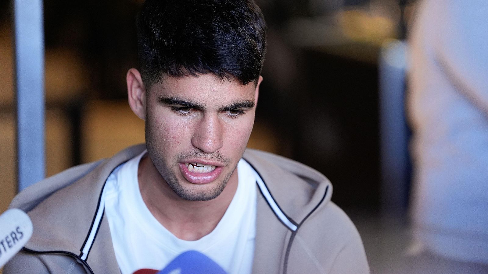 Carlos Alcaraz: "Probablemente la pista de Madrid sea talismán" - Madrid Open de Tenis | Ver