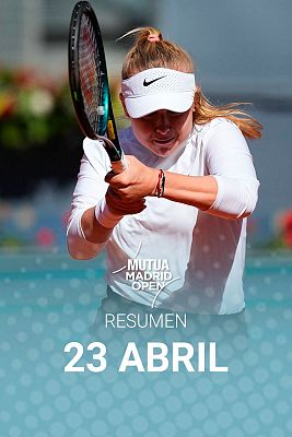 Mutua Madrid Open:  Resumen jornada