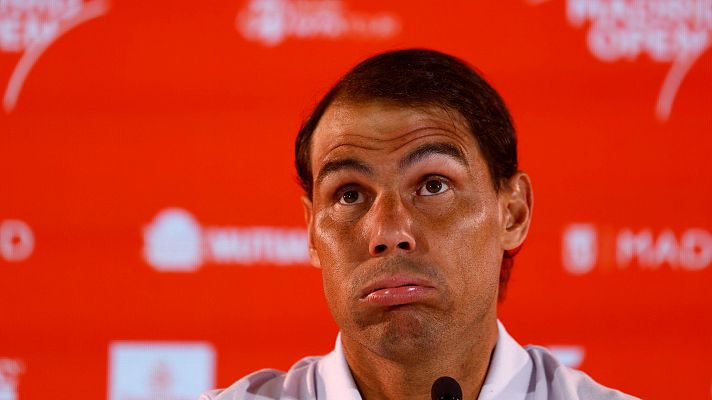 Rafa Nadal": "Si hoy fuera Roland Garros no saldría a la pista"