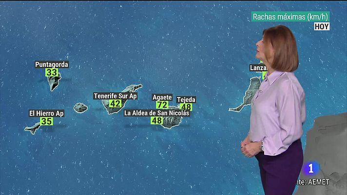 El tiempo en Canarias - 24/04/2024