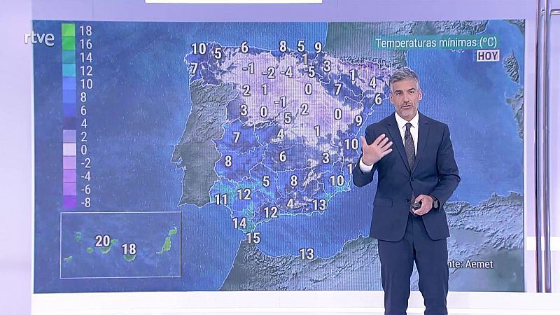 Cielos nubosos o cubiertos en la vertiente cantábrica, alto Ebro, norte de la Ibérica y Pirineos y probables precipitaciones en el Cantábrico oriental, Pirineos y norte de Galicia - ver ahora