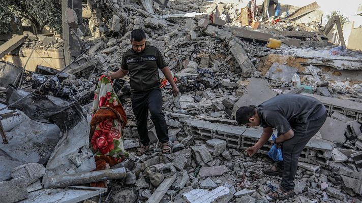 Telediario 1 - Amnistía Internacional alerta del “colapso” del derecho internacional