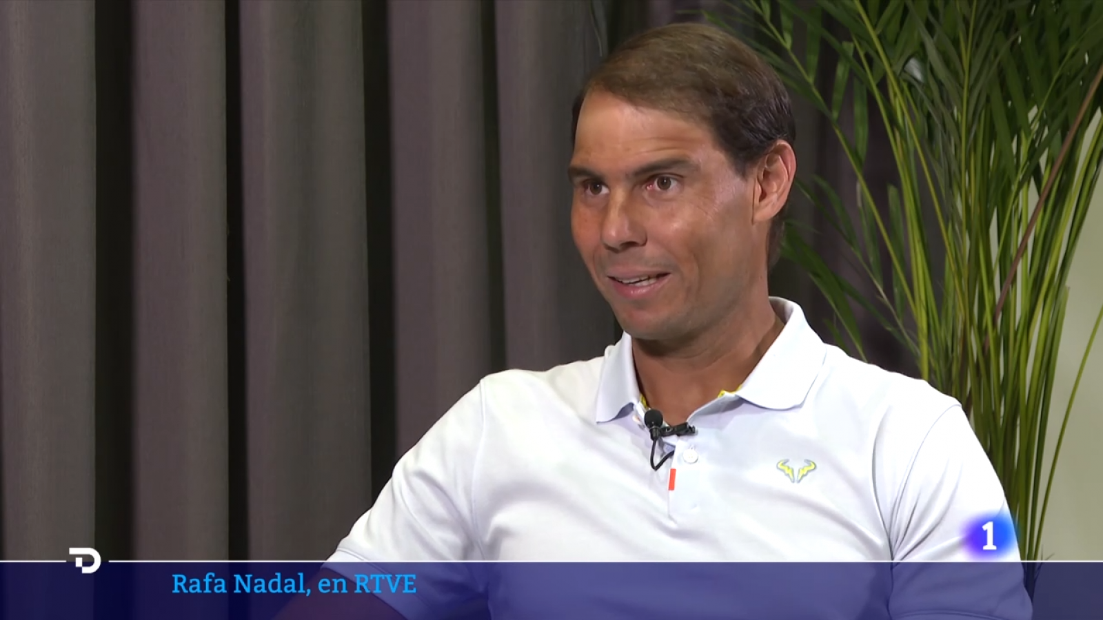 Rafa Nadal, a RTVE: “No puedo pensar casi ni en jugar en la Philippe Chatrier”