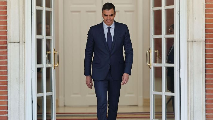 Telediario 2 - Pedro Sánchez cancela su agenda para reflexionar si renuncia a la Presidencia tras la denuncia contra su esposa