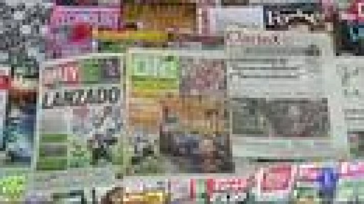 Telediario 1 - La prensa argentina cae rendida ante Messi