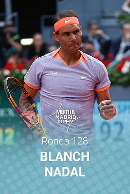 ATP Mutua Madrid Open: D. Blanch - R. Nadal