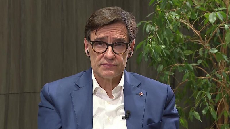 Entrevista en La Noche en 24 Horas al candidato del PSC a la Generalitat, Salvador Illa - La noche en 24h | Ver