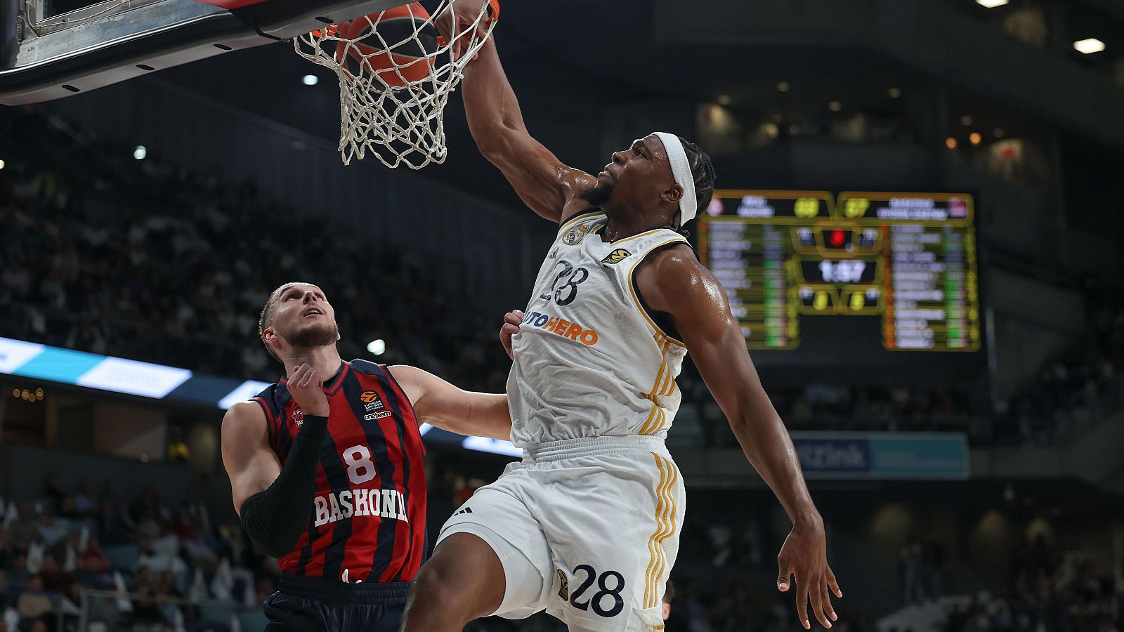 Euroliga | El Real Madrid se pone 2-0 en su serie con Baskonia