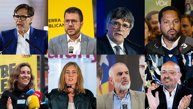 La posible renuncia de Snchez marca el arranque de la campaa catalana con duros mensajes entre los candidatos