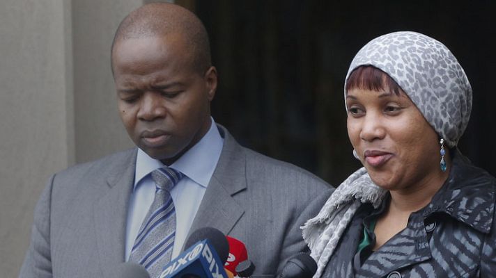 Telediario 1 - Strauss-Kahn y Diallo formalizan su acuerdo para cerrar la demanda civil