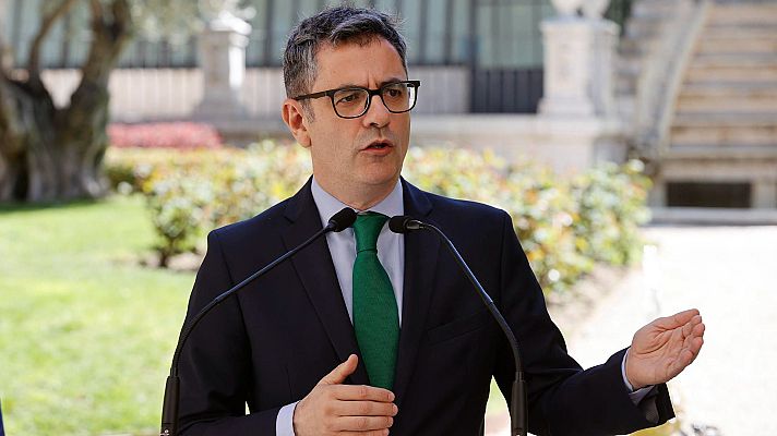 Informativo 24h - Bolaños no contempla "otro escenario" que no sea que Sánchez siga como presidente del Gobierno