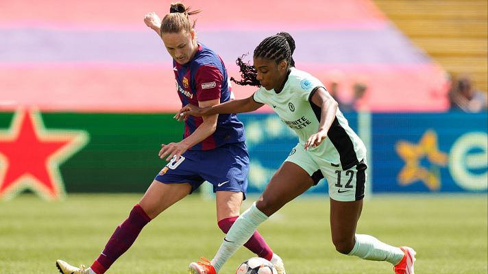 Telediario 1 - El Barça viaja a Londres en busca del primer billete para la final en San Mamés