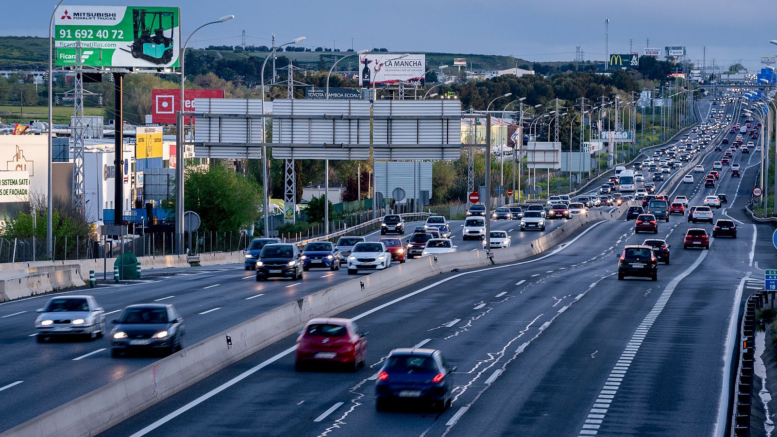 Aumenta la mortalidad un 16% en las carreteras españolas en 2024