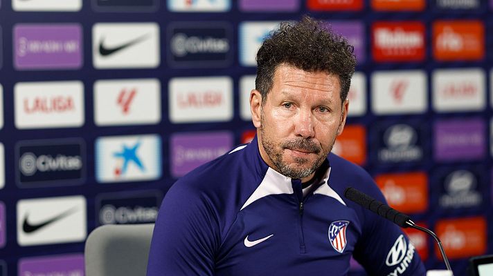 Fútbol - Simeone elogia a Raúl García y al Athletic, y espera a Morata para la 'final' por la Champions