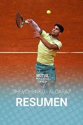 Madrid Open de Tenis - Resumen de los mejores puntos del debut de Carlos Alcaraz en el Mutua Madrid Open